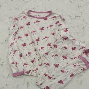 Kyte BABY Pink Flamingo Kids Pajama Set